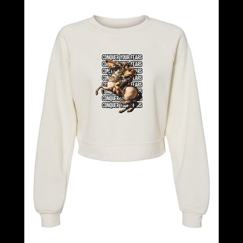 CONQUER YOUR FEARS Bella canvas hoodie 7505